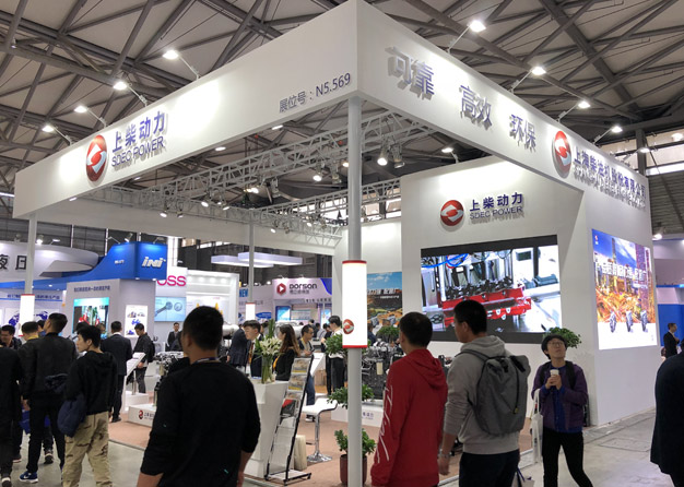 上柴动力展台搭建项目
